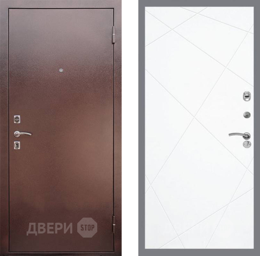 Входная металлическая Дверь Рекс (REX) 1 FL-291 Силк Сноу в Красноармейске