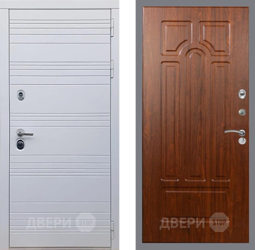 Входная металлическая Дверь Рекс (REX) 14 Силк Сноу FL-58 Морёная берёза в Красноармейске