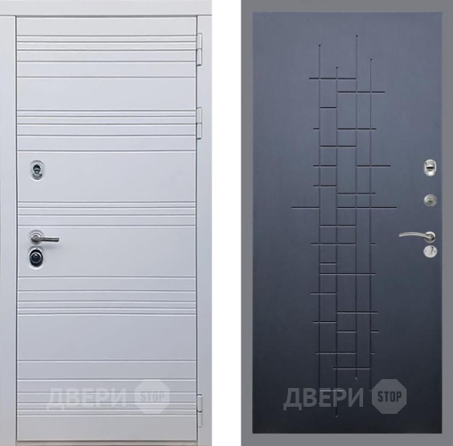 Входная металлическая Дверь Рекс (REX) 14 Силк Сноу FL-289 Ясень черный в Красноармейске