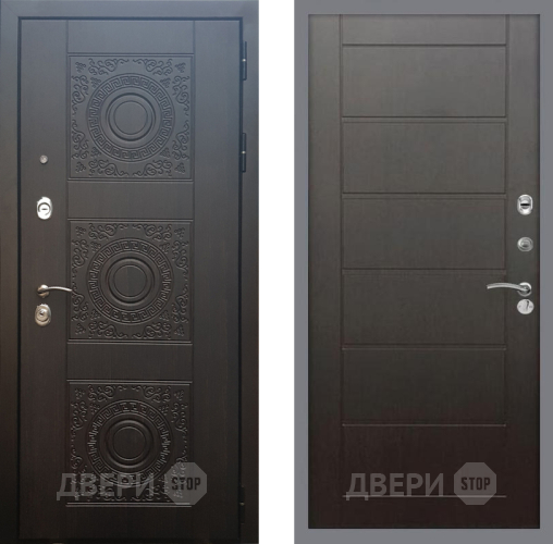 Входная металлическая Дверь Рекс (REX) 10 Сити Венге в Красноармейске