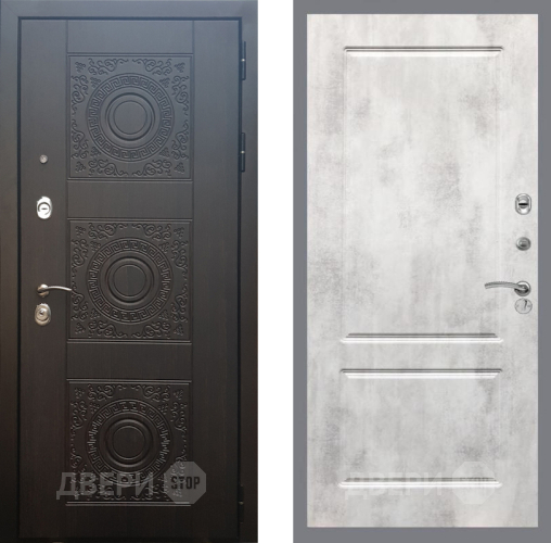 Входная металлическая Дверь Рекс (REX) 10 FL-117 Бетон светлый в Красноармейске