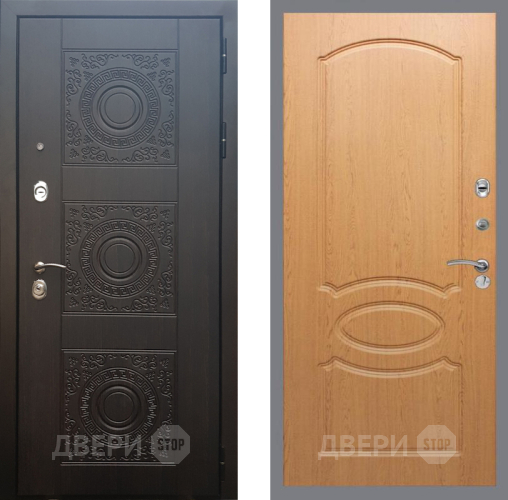 Входная металлическая Дверь Рекс (REX) 10 FL-128 Дуб в Красноармейске