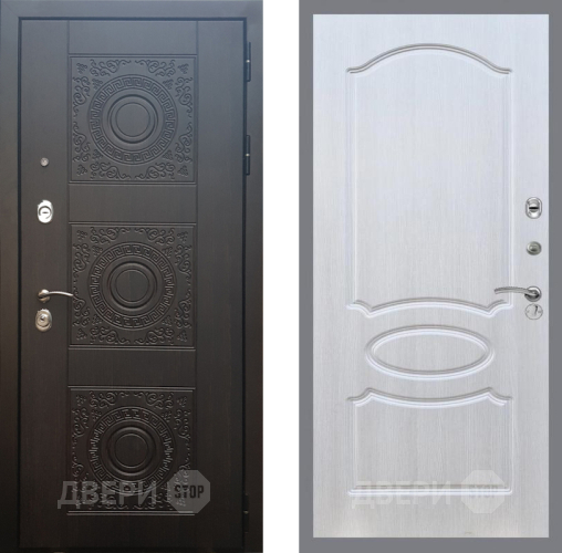 Входная металлическая Дверь Рекс (REX) 10 FL-128 Лиственница беж в Красноармейске