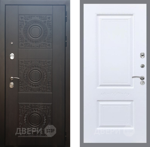 Входная металлическая Дверь Рекс (REX) 10 Смальта Силк Сноу в Красноармейске