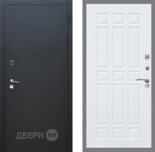 Дверь Рекс (REX) 1A Черный Муар FL-33 Силк Сноу в Красноармейске