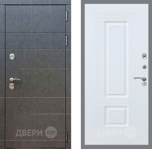 Входная металлическая Дверь Рекс (REX) 21 FL-2 Силк Сноу в Красноармейске
