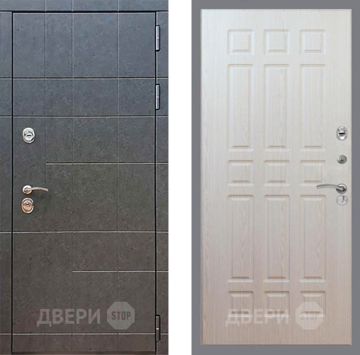 Входная металлическая Дверь Рекс (REX) 21 FL-33 Беленый дуб в Красноармейске