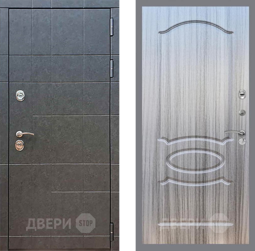 Входная металлическая Дверь Рекс (REX) 21 FL-128 Сандал грей в Красноармейске