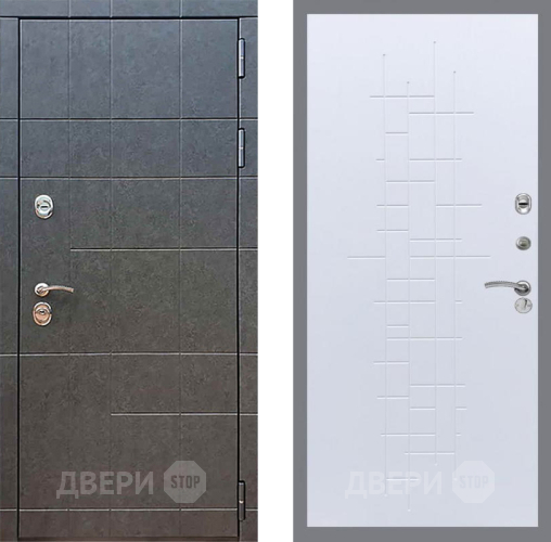 Входная металлическая Дверь Рекс (REX) 21 FL-289 Белый ясень в Красноармейске