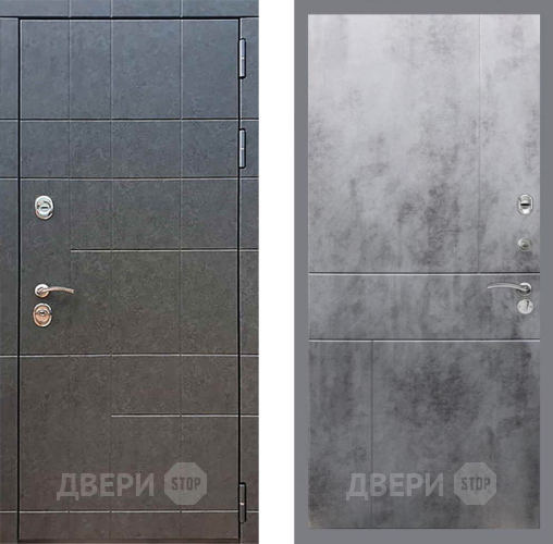 Входная металлическая Дверь Рекс (REX) 21 FL-290 Бетон темный в Красноармейске