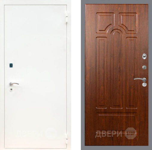 Дверь Рекс (REX) 1А Белая шагрень FL-58 Морёная берёза в Красноармейске