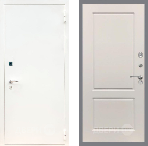 Дверь Рекс (REX) 1А Белая шагрень FL-117 Шампань в Красноармейске