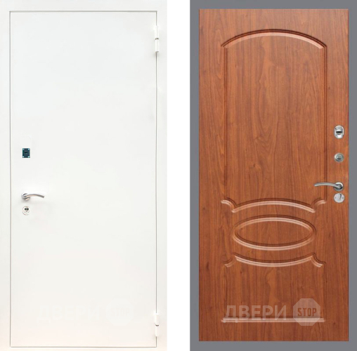 Дверь Рекс (REX) 1А Белая шагрень FL-128 Морёная берёза в Красноармейске