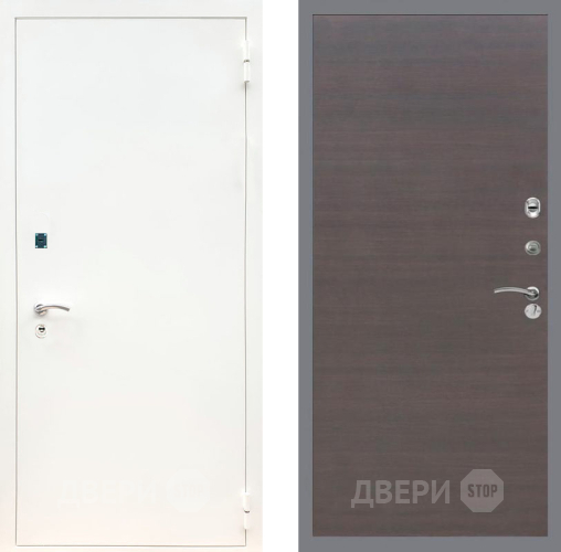 Дверь Рекс (REX) 1А Белая шагрень GL венге поперечный в Красноармейске