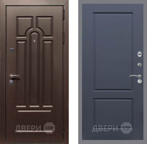 Входная металлическая Дверь Рекс (REX) Эврика FL-117 Силк титан в Красноармейске