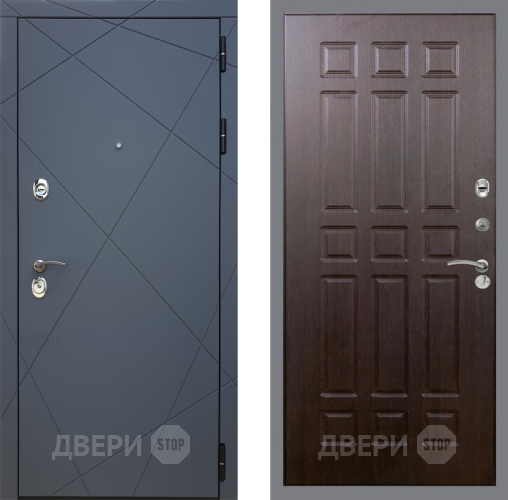Входная металлическая Дверь Рекс (REX) 13 Силк Титан FL-33 Венге в Красноармейске