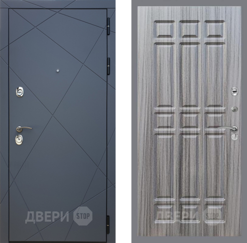 Входная металлическая Дверь Рекс (REX) 13 Силк Титан FL-33 Сандал грей в Красноармейске