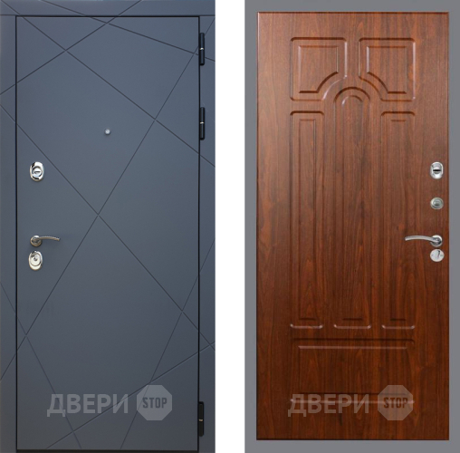 Входная металлическая Дверь Рекс (REX) 13 Силк Титан FL-58 Морёная берёза в Красноармейске