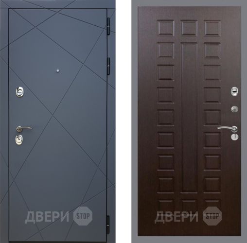 Входная металлическая Дверь Рекс (REX) 13 Силк Титан FL-183 Венге в Красноармейске