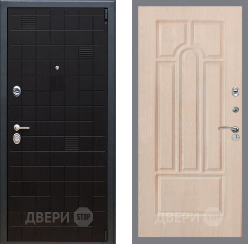 Входная металлическая Дверь Рекс (REX) 12 FL-58 Беленый дуб в Красноармейске