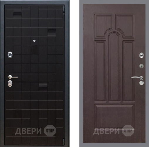 Входная металлическая Дверь Рекс (REX) 12 FL-58 Венге в Красноармейске