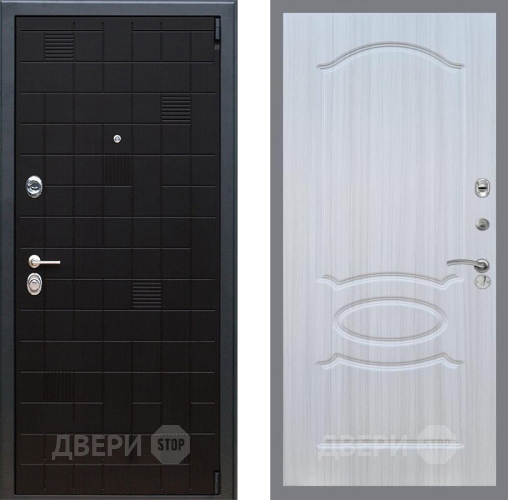 Входная металлическая Дверь Рекс (REX) 12 FL-128 Сандал белый в Красноармейске
