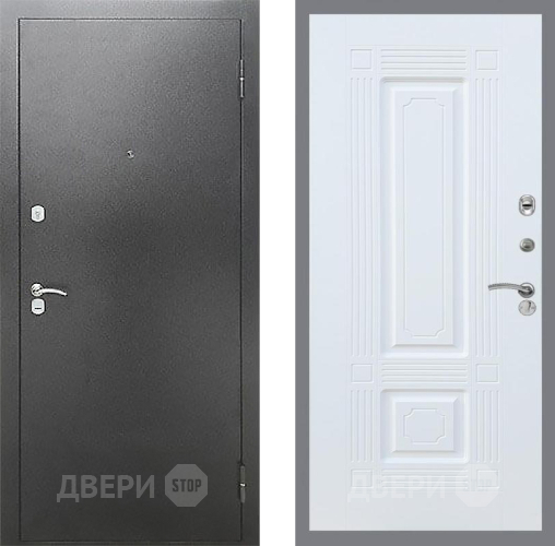 Входная металлическая Дверь Рекс (REX) Сити FL-2 Силк Сноу в Красноармейске