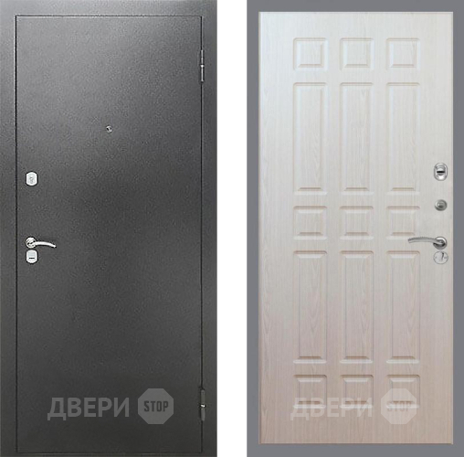 Входная металлическая Дверь Рекс (REX) Сити FL-33 Беленый дуб в Красноармейске