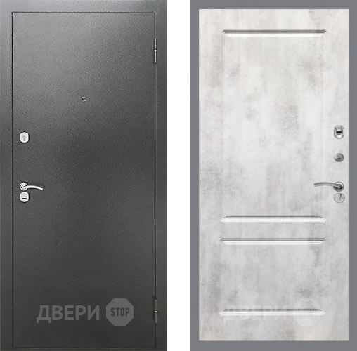 Входная металлическая Дверь Рекс (REX) Сити FL-117 Бетон светлый в Красноармейске