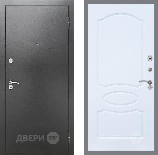 Входная металлическая Дверь Рекс (REX) Сити FL-128 Силк Сноу в Красноармейске