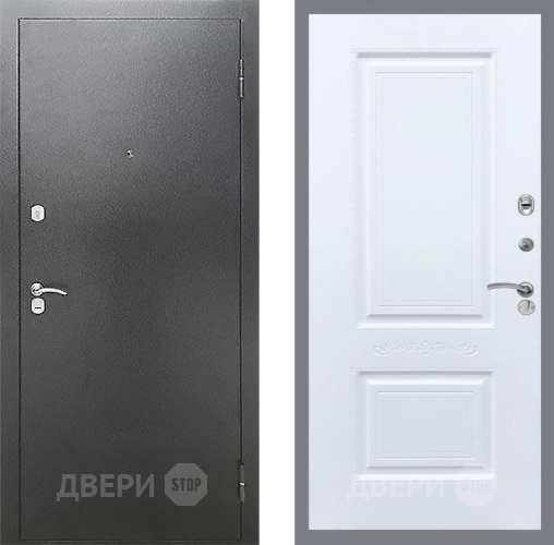 Входная металлическая Дверь Рекс (REX) Сити Смальта Силк Сноу в Красноармейске