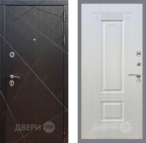 Входная металлическая Дверь Рекс (REX) 13 Венге FL-2 Лиственница беж в Красноармейске