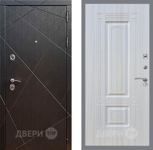 Входная металлическая Дверь Рекс (REX) 13 Венге FL-2 Сандал белый в Красноармейске