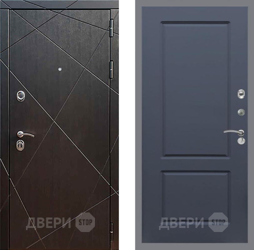 Входная металлическая Дверь Рекс (REX) 13 Венге FL-117 Силк титан в Красноармейске
