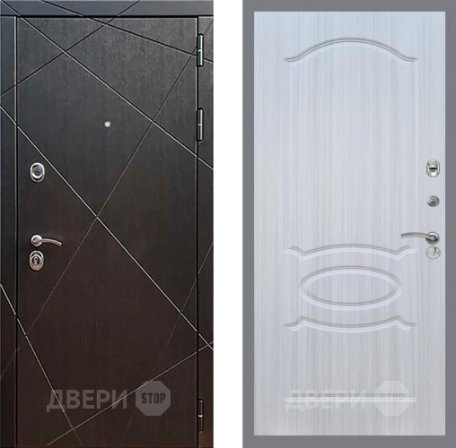 Входная металлическая Дверь Рекс (REX) 13 Венге FL-128 Сандал белый в Красноармейске