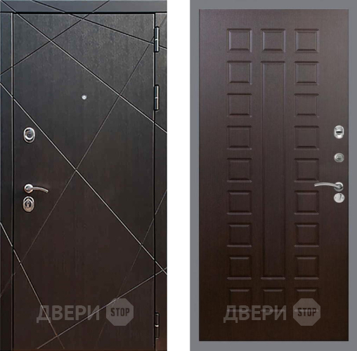 Входная металлическая Дверь Рекс (REX) 13 Венге FL-183 Венге в Красноармейске