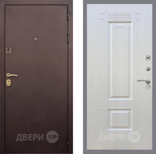 Входная металлическая Дверь Рекс (REX) Лайт 3К FL-2 Лиственница беж в Красноармейске