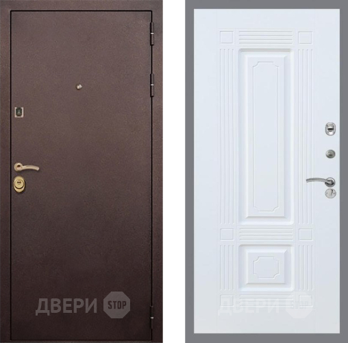 Входная металлическая Дверь Рекс (REX) Лайт 3К FL-2 Силк Сноу в Красноармейске