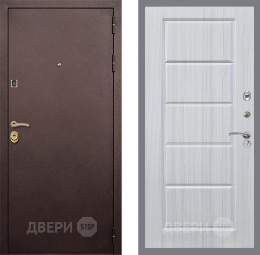 Входная металлическая Дверь Рекс (REX) Лайт 3К FL-39 Сандал белый в Красноармейске
