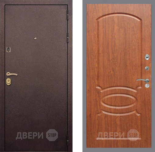 Входная металлическая Дверь Рекс (REX) Лайт 3К FL-128 Морёная берёза в Красноармейске