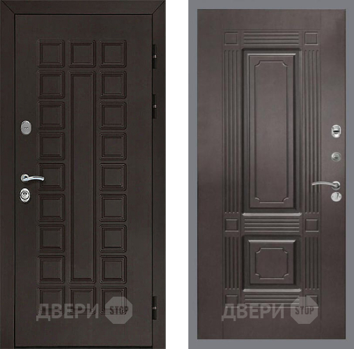 Входная металлическая Дверь Рекс (REX) Сенатор 3К FL-2 Венге в Красноармейске