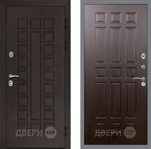 Входная металлическая Дверь Рекс (REX) Сенатор 3К FL-33 Венге в Красноармейске