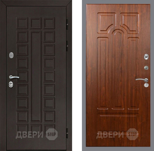 Входная металлическая Дверь Рекс (REX) Сенатор 3К FL-58 Морёная берёза в Красноармейске