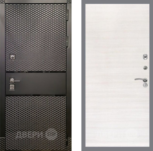 Входная металлическая Дверь Рекс (REX) 15 Черный Кварц GL Акация в Красноармейске