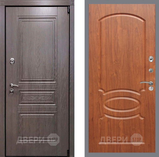 Входная металлическая Дверь Рекс (REX) Премиум-S FL-128 Морёная берёза в Красноармейске