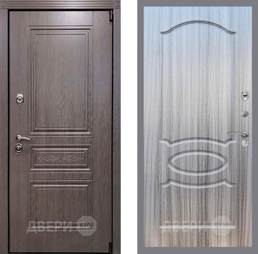 Входная металлическая Дверь Рекс (REX) Премиум-S FL-128 Сандал грей в Красноармейске