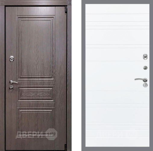 Входная металлическая Дверь Рекс (REX) Премиум-S Line Силк Сноу в Красноармейске