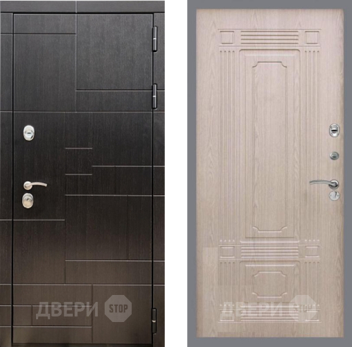 Входная металлическая Дверь Рекс (REX) 20 FL-2 Беленый дуб в Красноармейске
