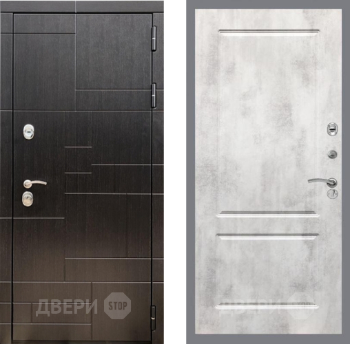 Входная металлическая Дверь Рекс (REX) 20 FL-117 Бетон светлый в Красноармейске