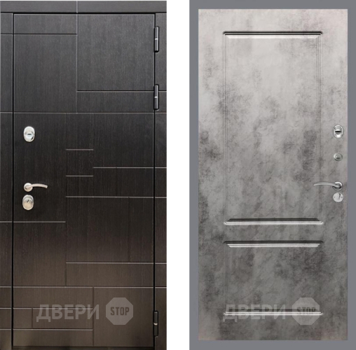 Входная металлическая Дверь Рекс (REX) 20 FL-117 Бетон темный в Красноармейске